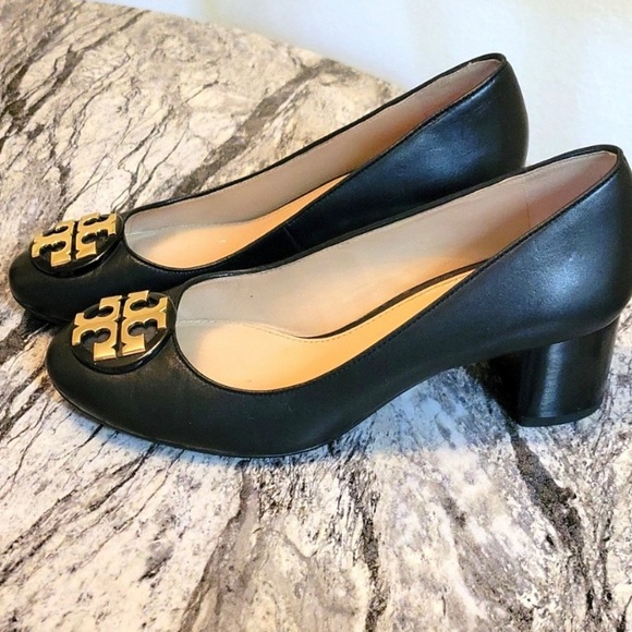 TORY BURCH HEELS-YOU ARE GOING TO LOVE. CUTE AND COMFORTABLE. SIZE 6 1/2 - Picture 3 of 8